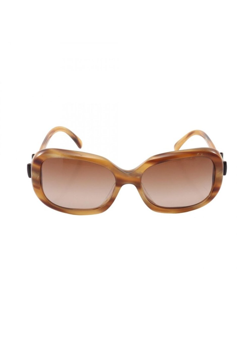 Chanel Sunglasses CC Logo Ribbon Tortoiseshell Gradient Lens Eyewear